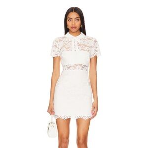 NEW NWT Likely Randy Dress White Lace